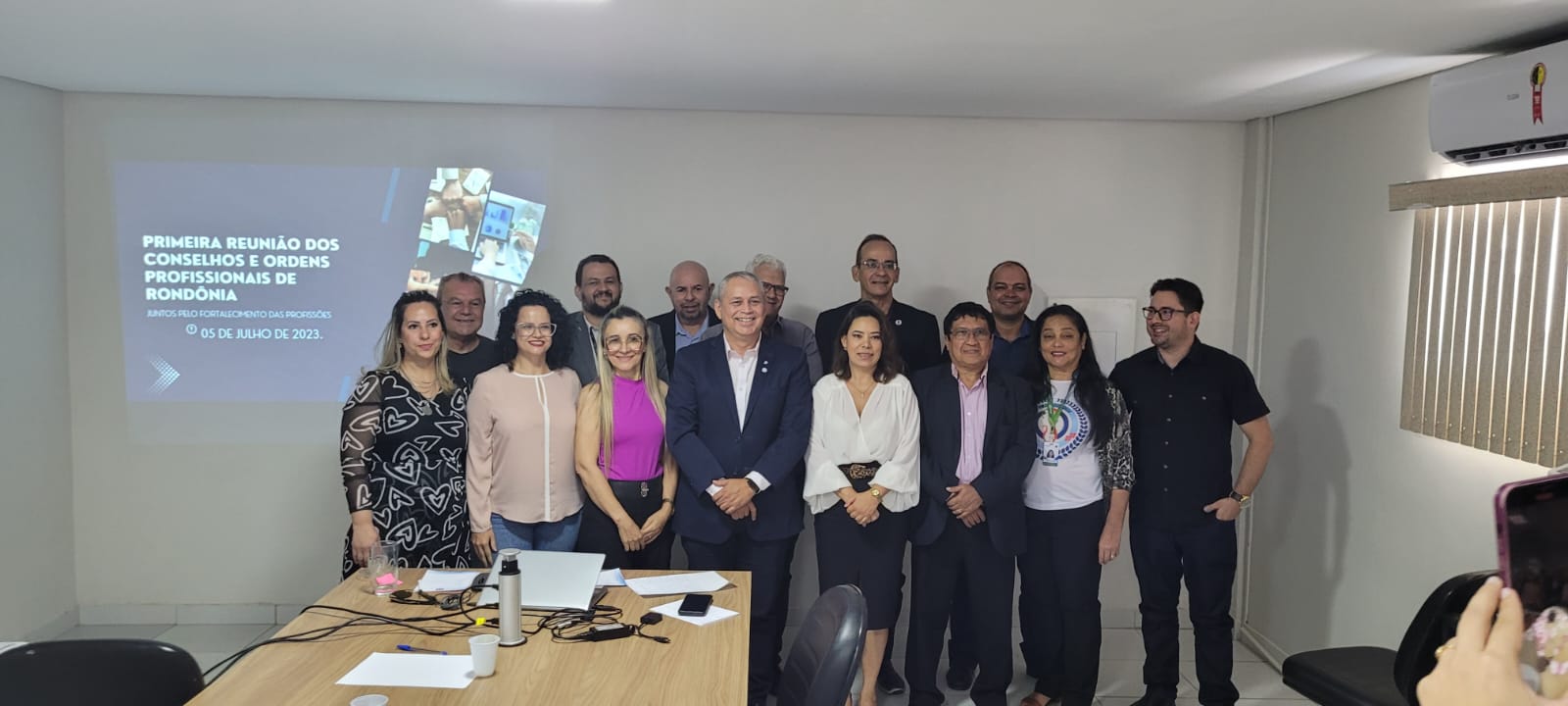 Read more about the article Delegada do CRN-7 em Porto Velho participa de criação da Associação dos Conselhos e Ordens Profissionais de Rondônia