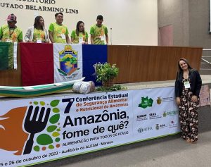 Read more about the article Vice-delegada do CRN-7 discute estratégias na 7ª Conferência Estadual de Segurança Alimentar e Nutricional do Amazonas