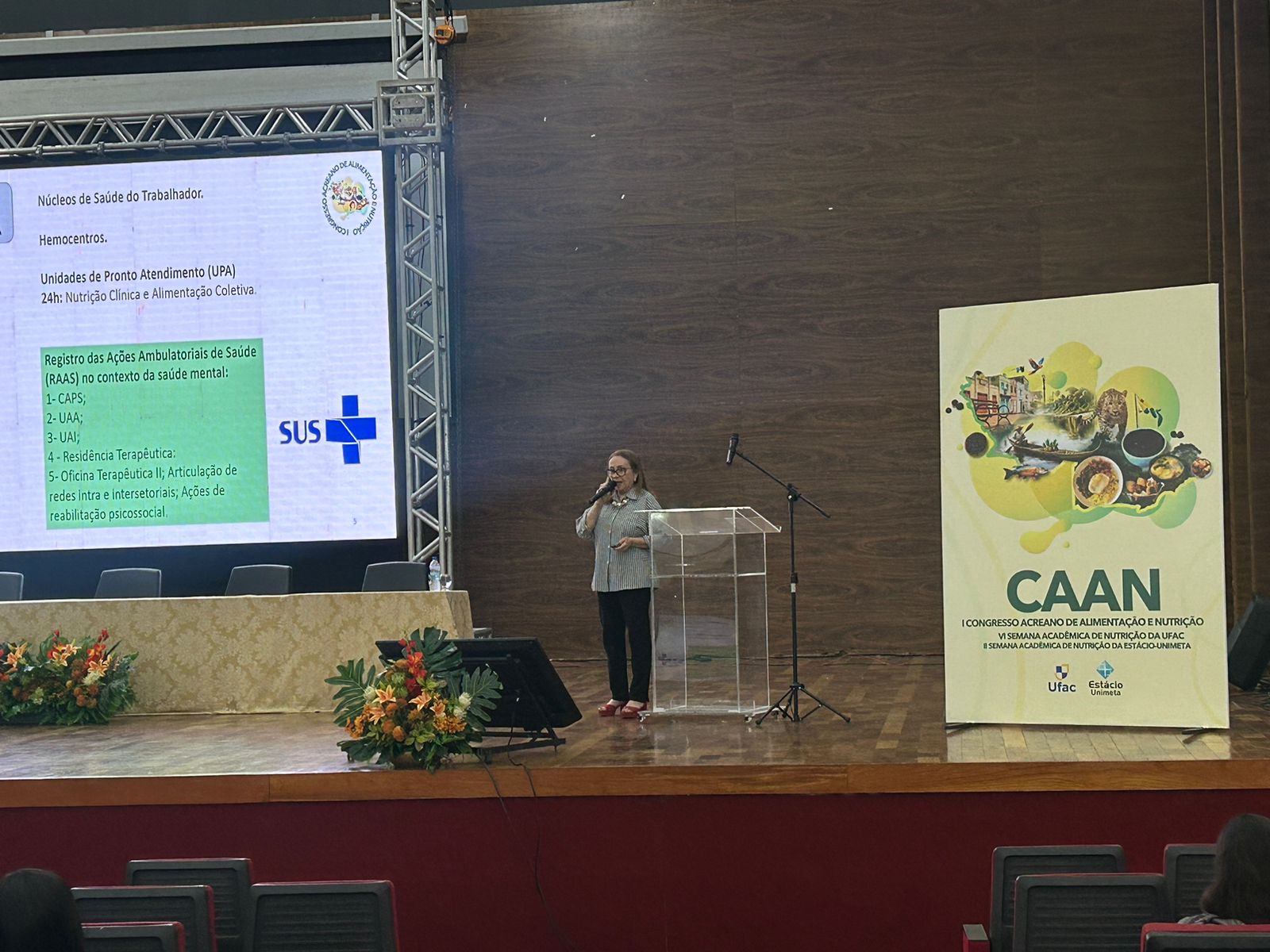 Leia mais sobre o artigo Vice-presidente representa CRN-7 no 1º Congresso Acreano de Alimentação e Nutrição (CAAN)
